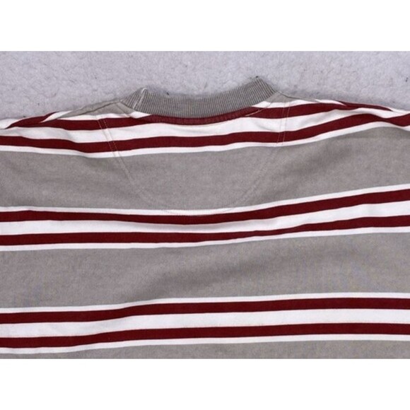 Bear SURF Boards Size Large Sweat Shirt Stripes Logo 1990's  Vintage Y2K FLAWS - Picture 15 of 15